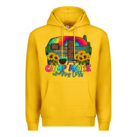 Lemon camp more worry less with caravan Premium Hoodie - Artiststas