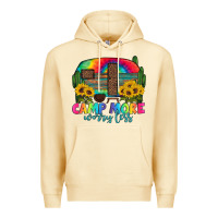 Pina Colada camp more worry less with caravan Premium Hoodie - Artiststas