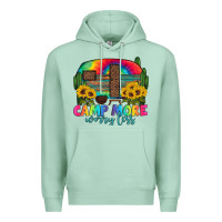 Seafoam camp more worry less with caravan Premium Hoodie - Artiststas