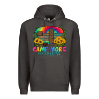 Smoke camp more worry less with caravan Premium Hoodie - Artiststas