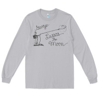 Moon Dust george lassos the moon   its a wonderful life Long Sleeve Tee - linhVisuals