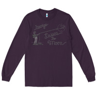 Plum george lassos the moon   its a wonderful life Long Sleeve Tee - linhVisuals