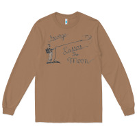 Toasted Coconut george lassos the moon   its a wonderful life Long Sleeve Tee - linhVisuals