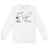White george lassos the moon   its a wonderful life Long Sleeve Tee - linhVisuals