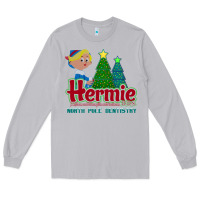 Moon Dust hermie the elf dentistry    rudolph the red nosed reindeer Long Sleeve Tee - linhVisuals