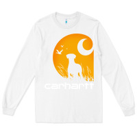 White carhartt vintage Long Sleeve Tee - linhVisuals