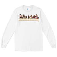 White the last supper of the real housewives Long Sleeve Tee - linhVisuals