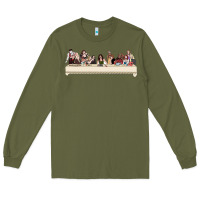 Army Green the last supper of the real housewives Long Sleeve Tee - linhVisuals