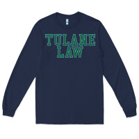 Navy tulane law school Long Sleeve Tee - linhVisuals