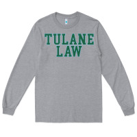 Heather Grey tulane law school Long Sleeve Tee - linhVisuals