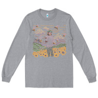Heather Grey tyler the creator flower boy Long Sleeve Tee - linhVisuals