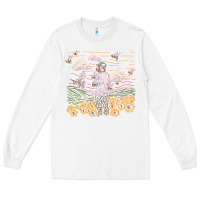 White tyler the creator flower boy Long Sleeve Tee - linhVisuals