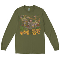 Army Green tyler the creator flower boy Long Sleeve Tee - linhVisuals