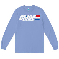 Colony Blue distressed army green gi joe Long Sleeve Tee - linhVisuals