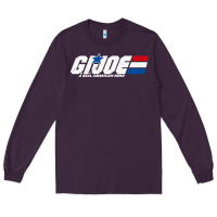 Plum distressed army green gi joe Long Sleeve Tee - linhVisuals