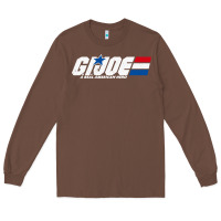 Chestnut distressed army green gi joe Long Sleeve Tee - linhVisuals