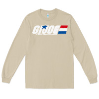 Mushroom distressed army green gi joe Long Sleeve Tee - linhVisuals