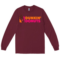 Burgundy donuts Long Sleeve Tee - linhVisuals