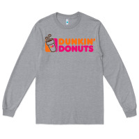 Heather Grey donuts Long Sleeve Tee - linhVisuals