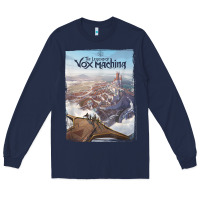 Navy the legend of vox machina poster art Long Sleeve Tee - linhVisuals