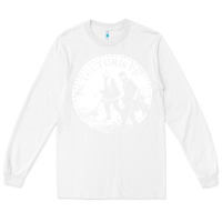 White detectorists Long Sleeve Tee - linhVisuals