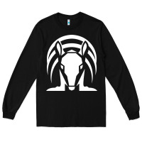Black armadillo isolated Long Sleeve Tee - linhVisuals