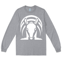 Heather Grey armadillo isolated Long Sleeve Tee - linhVisuals