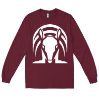 Burgundy armadillo isolated Long Sleeve Tee - linhVisuals