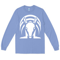 Colony Blue armadillo isolated Long Sleeve Tee - linhVisuals