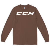 Chestnut c c m hockey Long Sleeve Tee - linhVisuals
