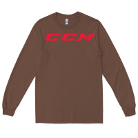 Chestnut c c m hockey Long Sleeve Tee - linhVisuals