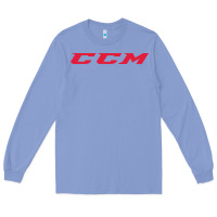 Colony Blue c c m hockey Long Sleeve Tee - linhVisuals