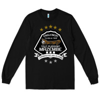 Black suitable-tp-mazembe-worn Long Sleeve Tee - linhVisuals