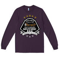Plum suitable-tp-mazembe-worn Long Sleeve Tee - linhVisuals