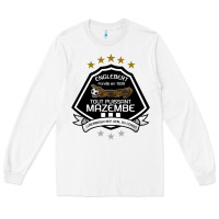 White suitable-tp-mazembe-worn Long Sleeve Tee - linhVisuals
