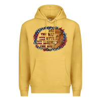 Antique Gold dad the man american flag Premium Hoodie - Jasminsmagicworld