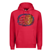 Cardinal dad the man american flag Premium Hoodie - Jasminsmagicworld