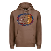 Chestnut dad the man american flag Premium Hoodie - Jasminsmagicworld