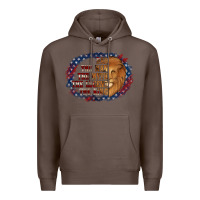 Coffee dad the man american flag Premium Hoodie - Jasminsmagicworld