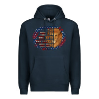 Navy dad the man american flag Premium Hoodie - Jasminsmagicworld