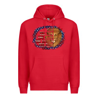 Red dad the man american flag Premium Hoodie - Jasminsmagicworld