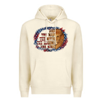 Sandshell dad the man american flag Premium Hoodie - Jasminsmagicworld