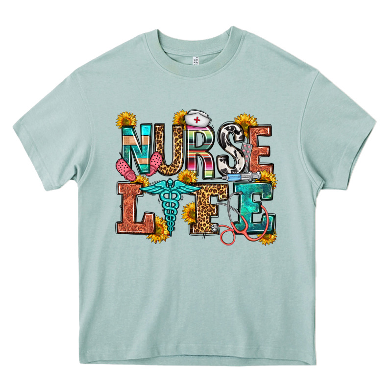 Nurse Life Heavy Core Tee by OliviaCreatesArt | Teevron