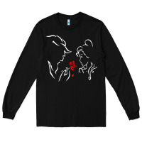 Black beauty the beast love Long Sleeve Tee - linhVisuals
