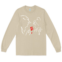 Mushroom beauty the beast love Long Sleeve Tee - linhVisuals