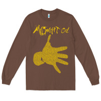 Chestnut Midnight Oil colour Long Sleeve Tee - linhVisuals