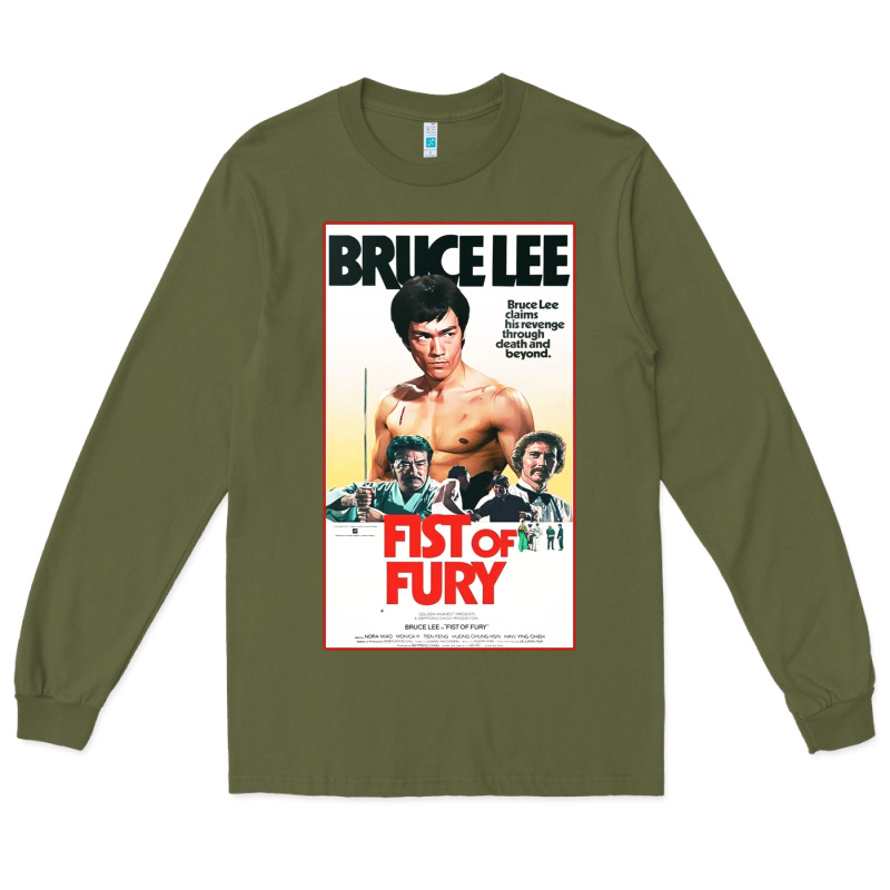 Fist Of Fury By Bruce Long Sleeve Tee by linhVisuals | Teevron