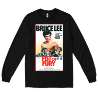 Black fist of fury by bruce Long Sleeve Tee - linhVisuals