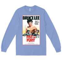 Colony Blue fist of fury by bruce Long Sleeve Tee - linhVisuals