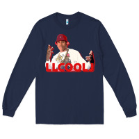 Navy ll cool j Long Sleeve Tee - linhVisuals